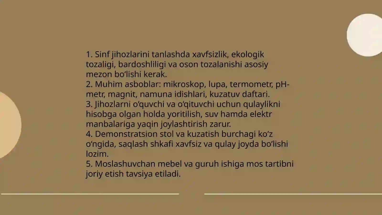 Tabiatshunoslik darslarini jihozlash va o‘lkashunoslik burchagini tashkil yetish 3