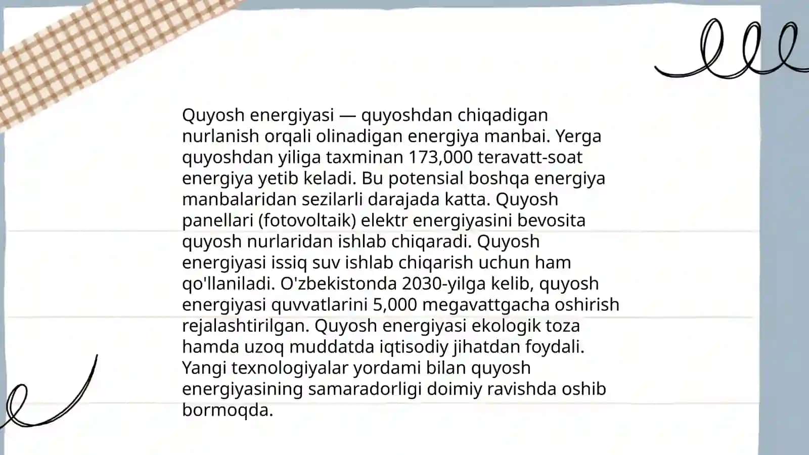 Quyosh energiyasi 3