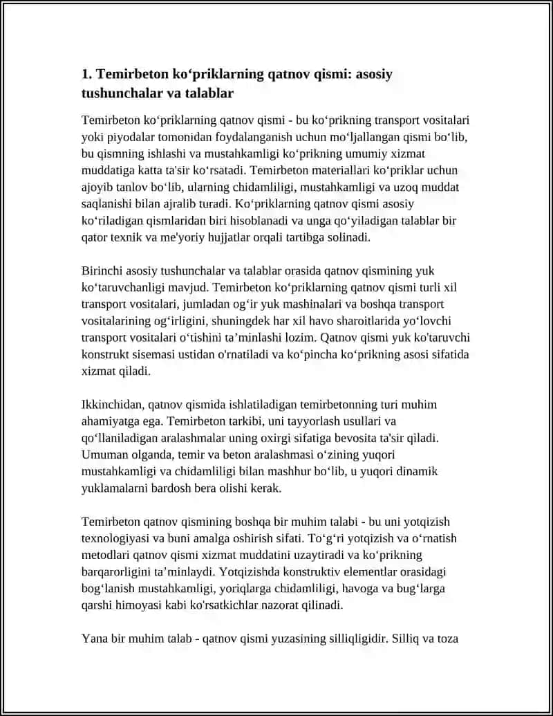 TEMIRBETON KO‘PRIKLARNING QATNOV QISMI KONSTRUKSIYALARI 3