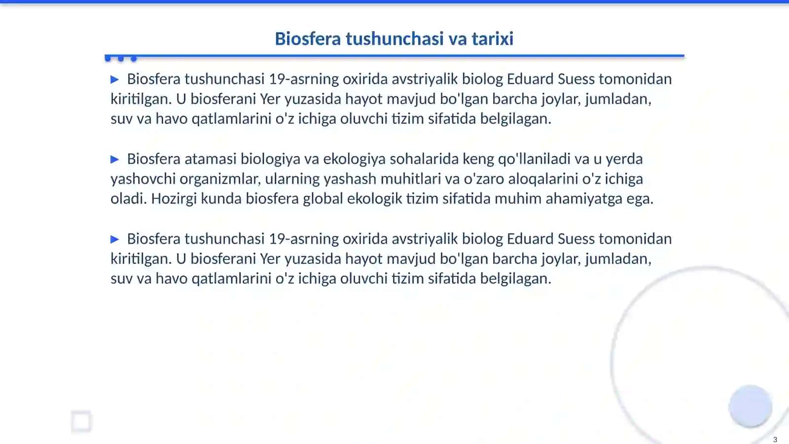 Biosfera haqida tushuncha 3