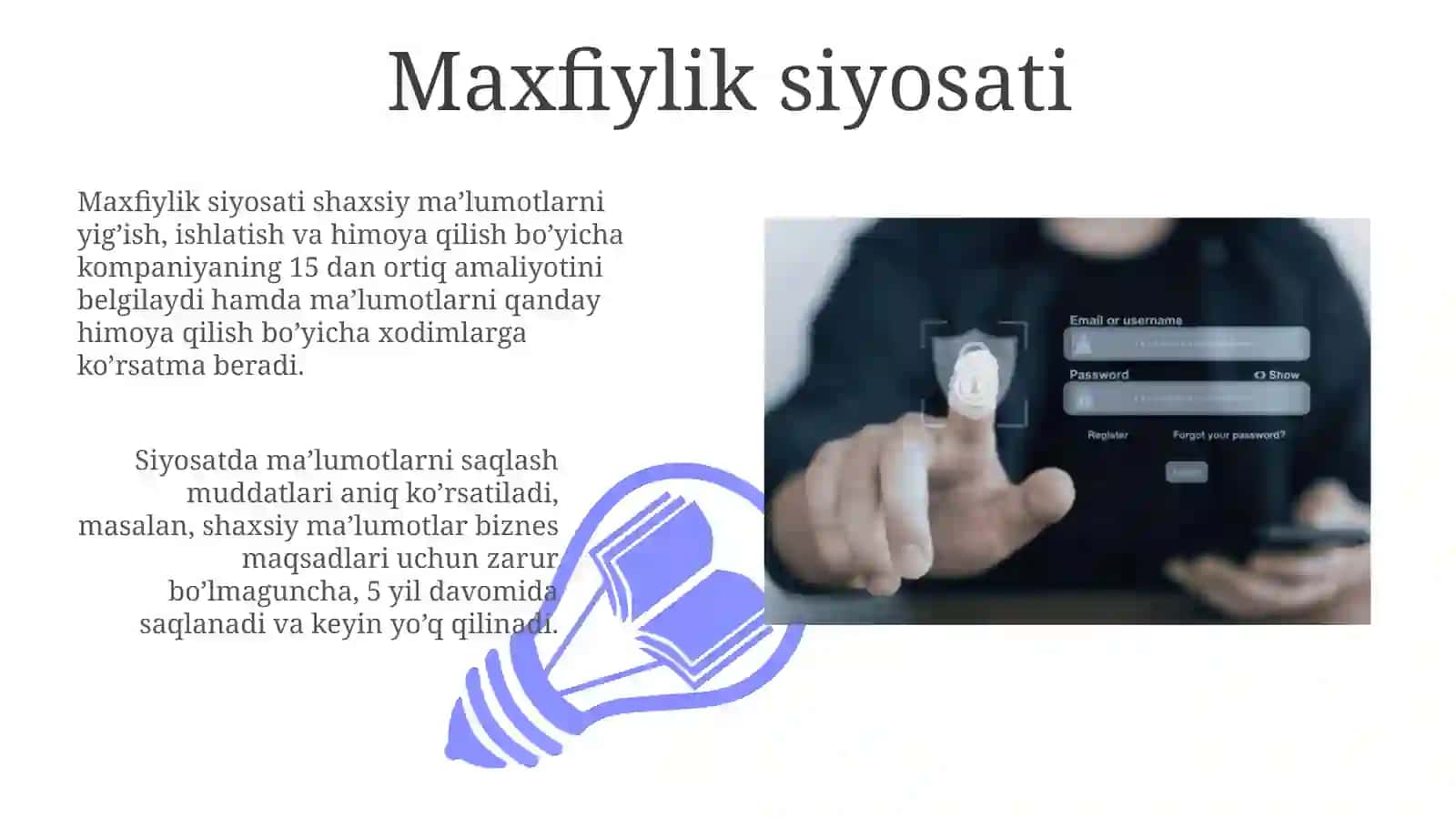 Maxfiyalik siyosati 3