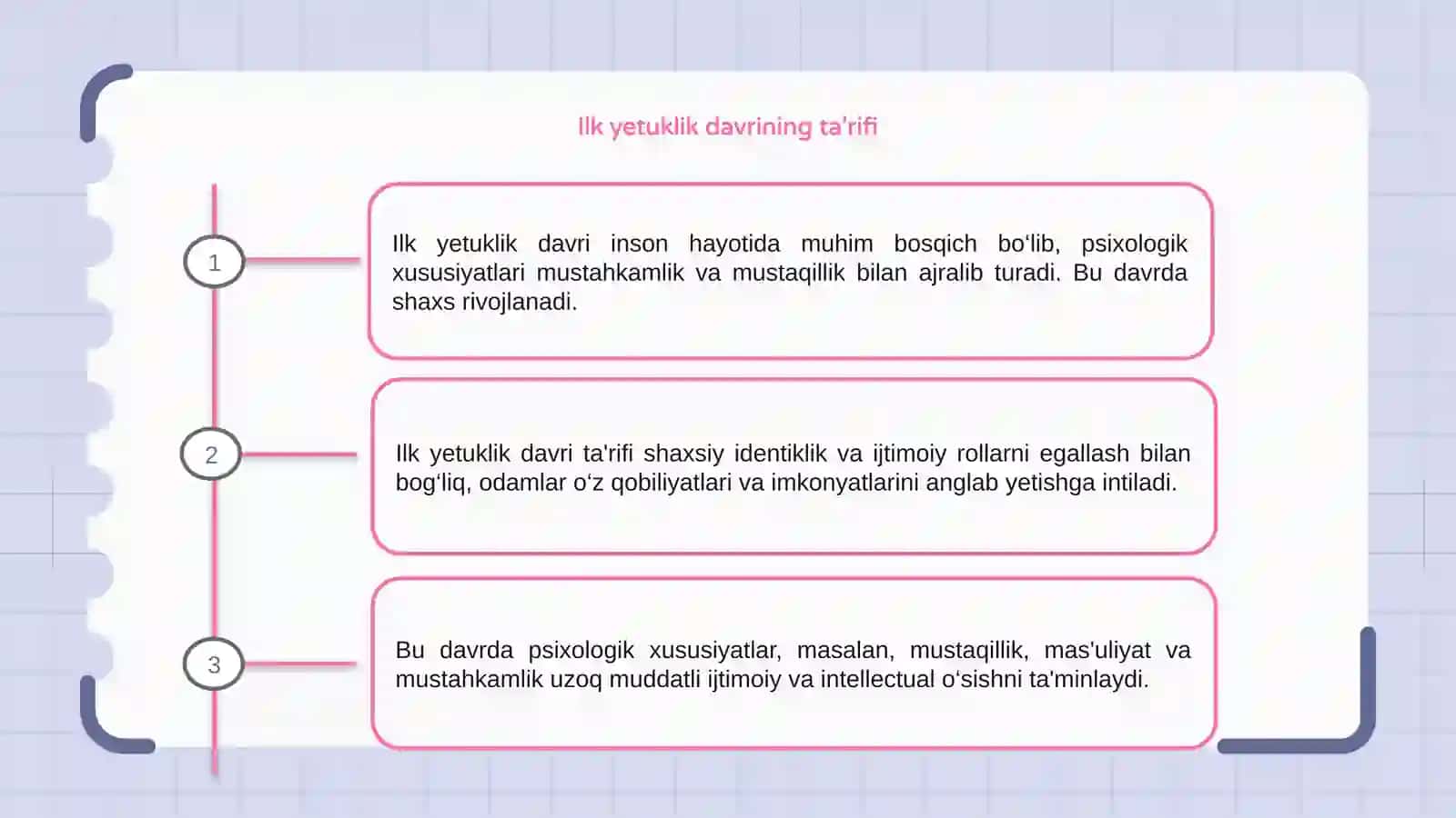 Ilk yetuklik davrining psixologik xususiyati 3