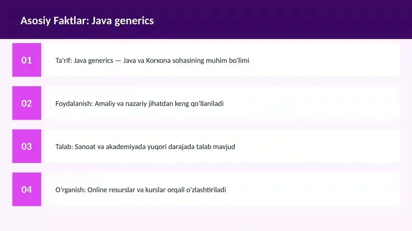 Java generics 3