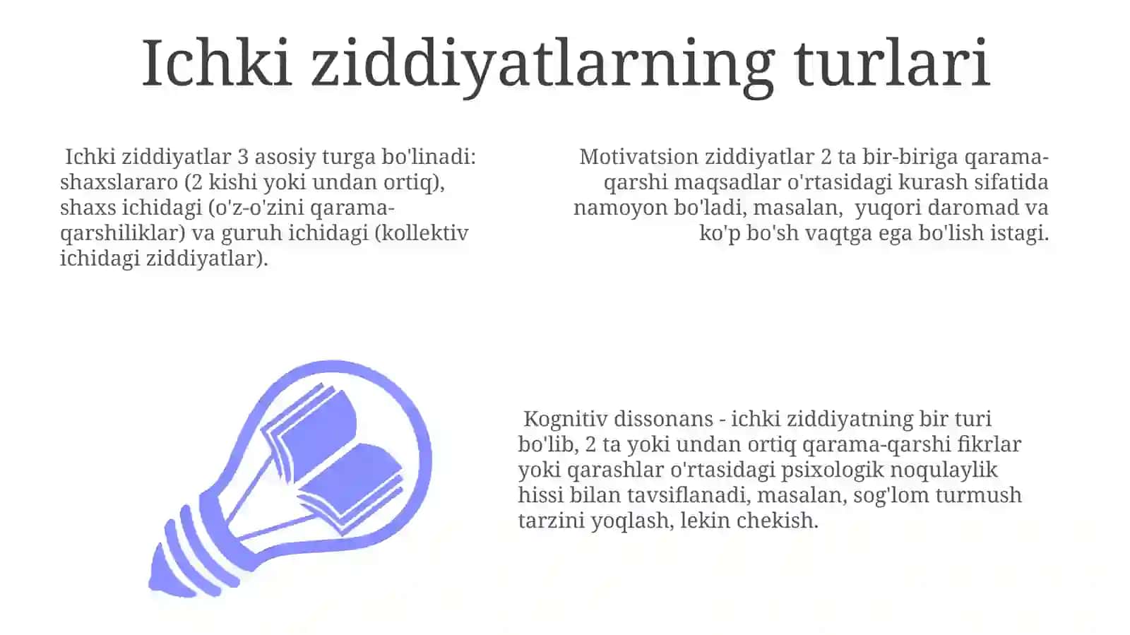 Ichki Mojarolar: Sabablari va Namoyon Bo‘lishi 3