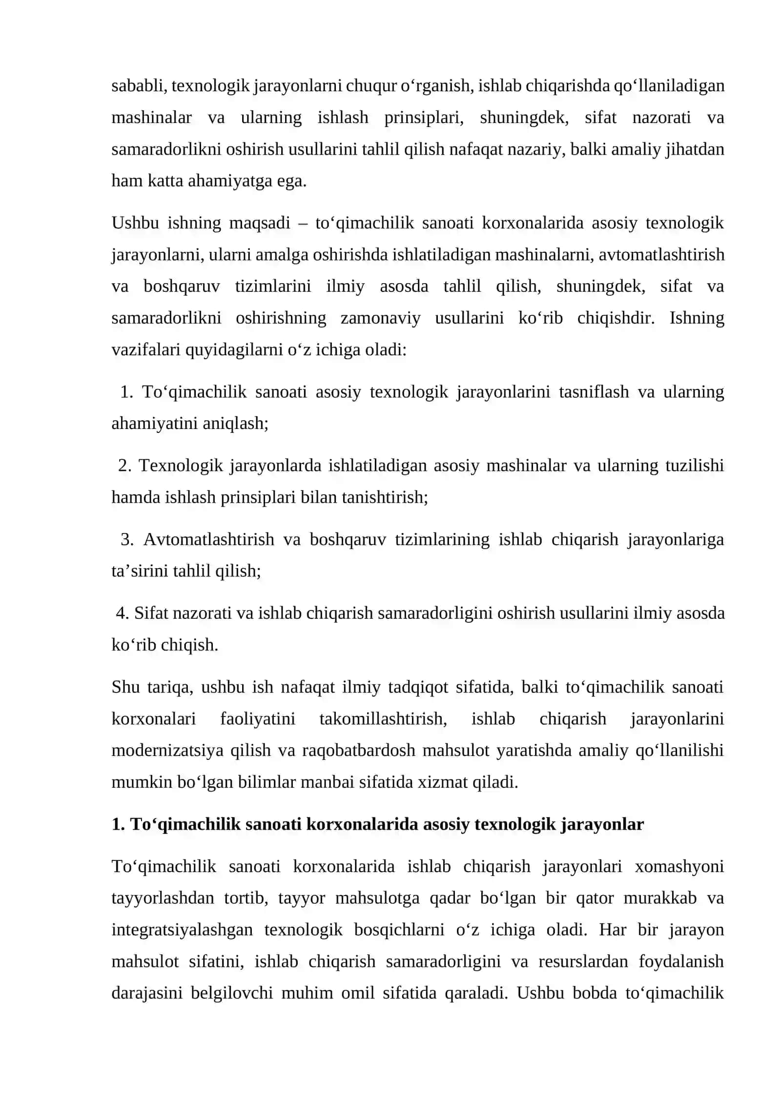 To‘qimachilik sanoati korxonalari asosiy texnologik jarayonlari va mashinalar 3