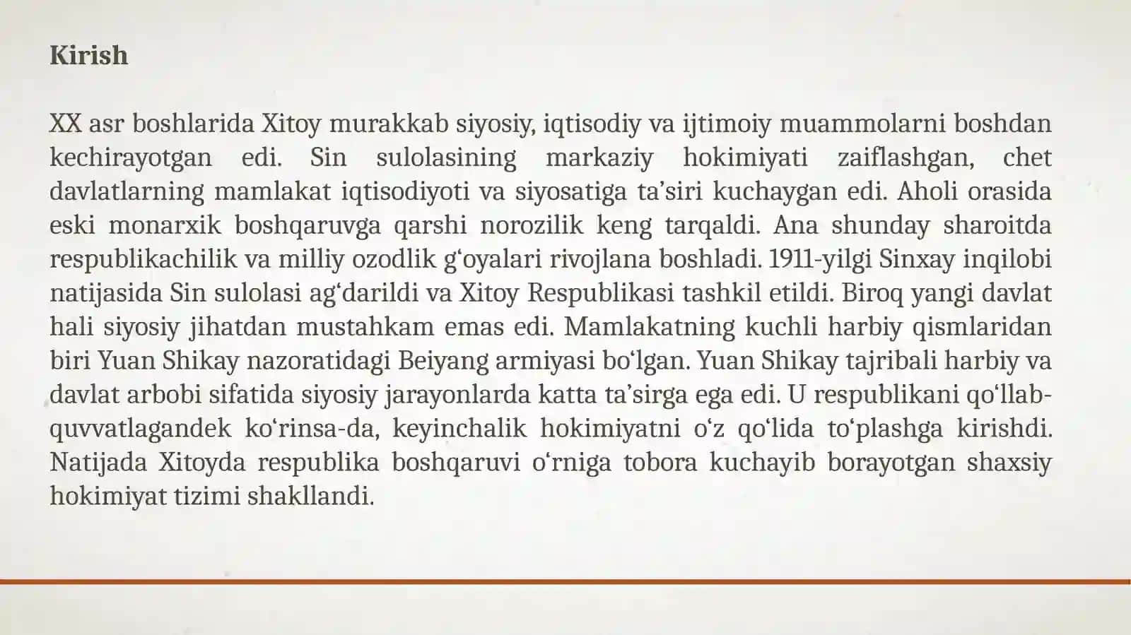 YUAN SHIKAY DIKTATURASI 3