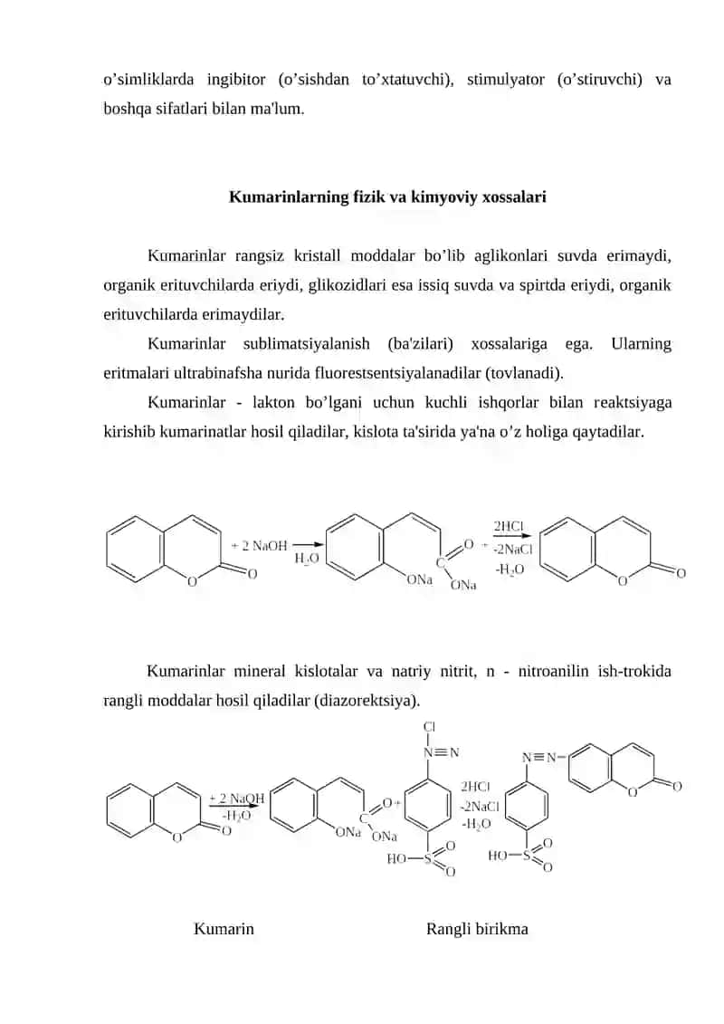 Kumarin va Furanoxromonlar 3