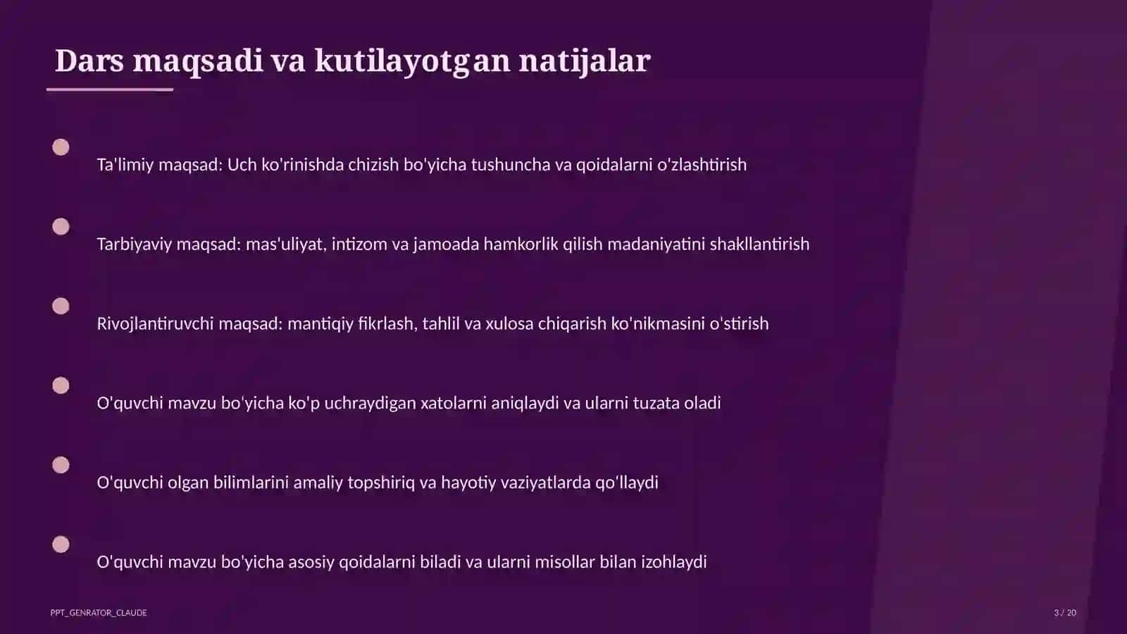 Astronomiya va chizmachilik (8–11) 3