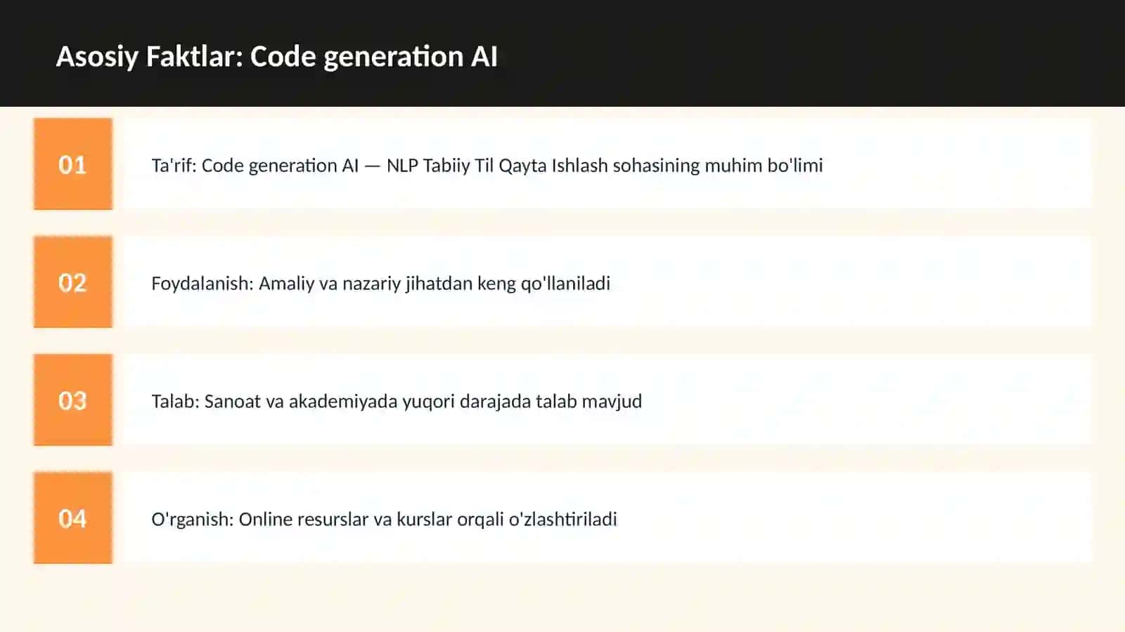 Code generation AI 3