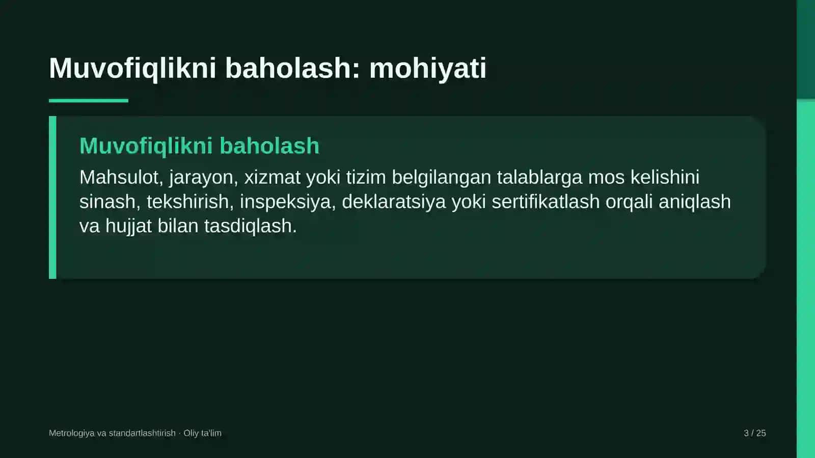 Korporativ axborot tizimlarida muvofiqlikni baholash 3