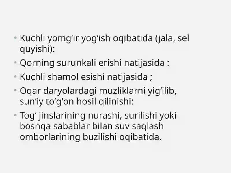 Qor va yomg’ir suvlariNi Bartaraf qilinishning chora tadbirlari 3