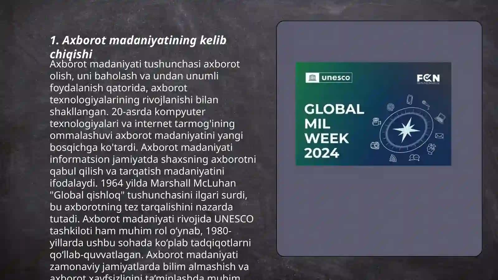 Media savodxonlik va axborot madaniyati fanining tarixiy evolyutsiyasi 3