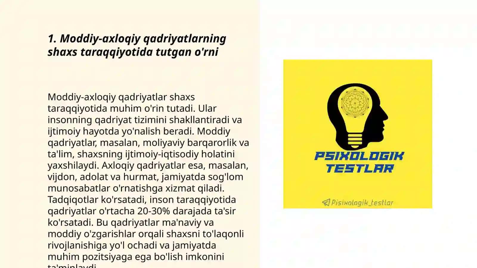 Sotsial psixologiyaddan mustaqil ish 3