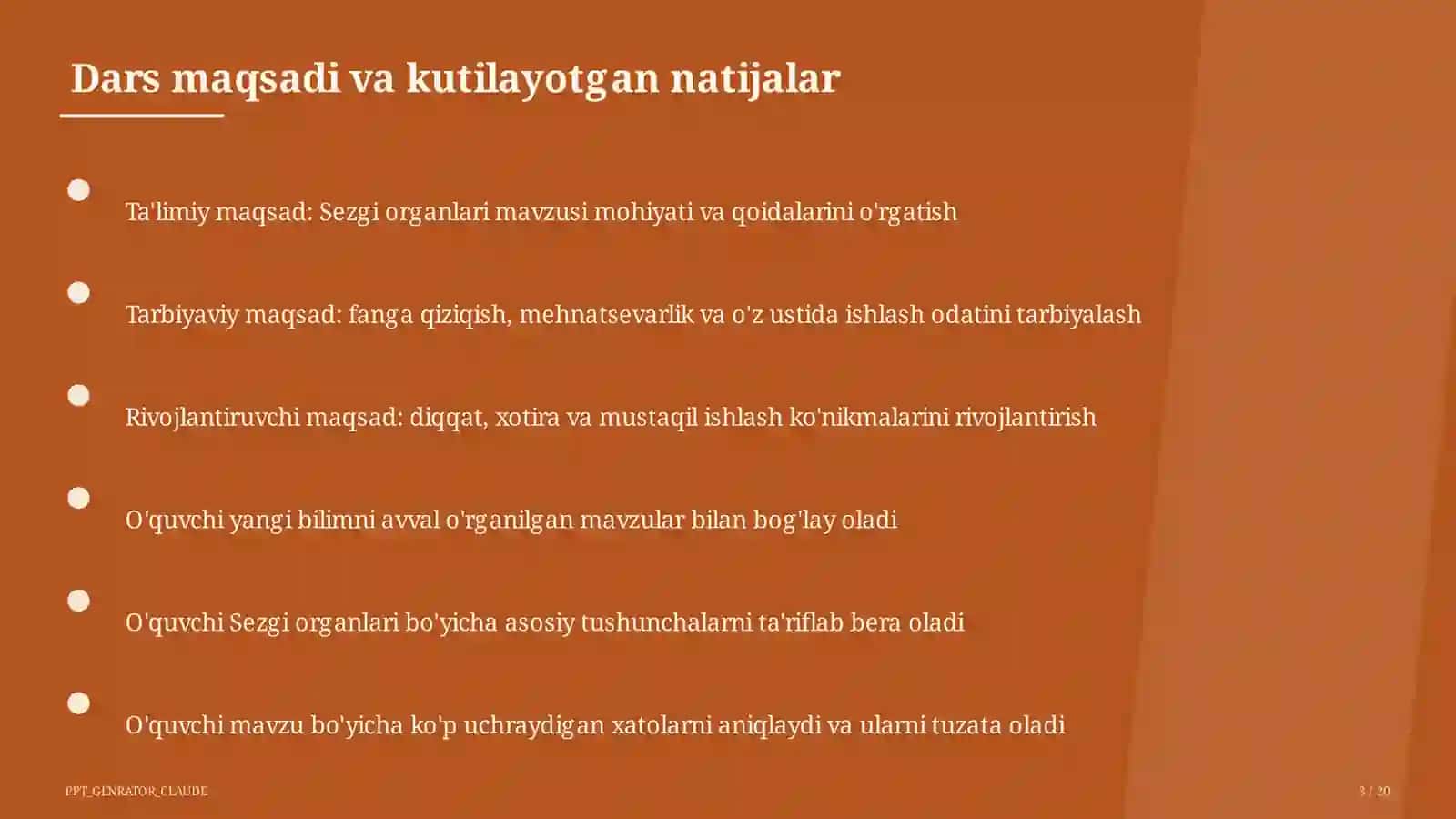 Sezgi organlari (3-sinf) 3