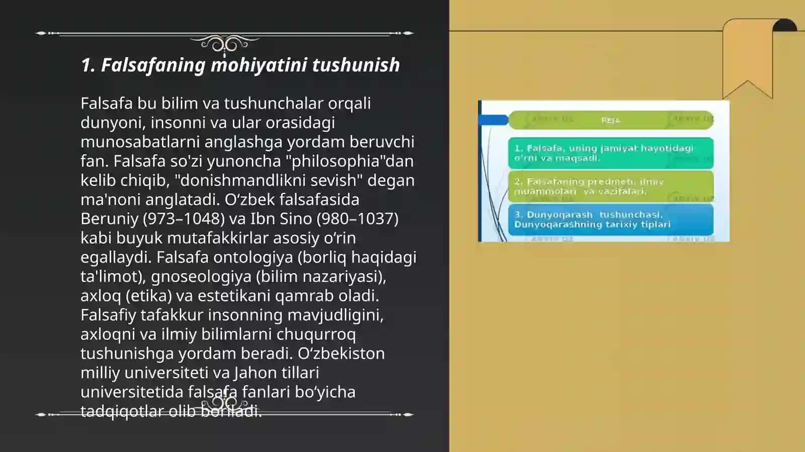 Falsafaning mohiyati va jamiyat taraqqiyotidagi roli 3