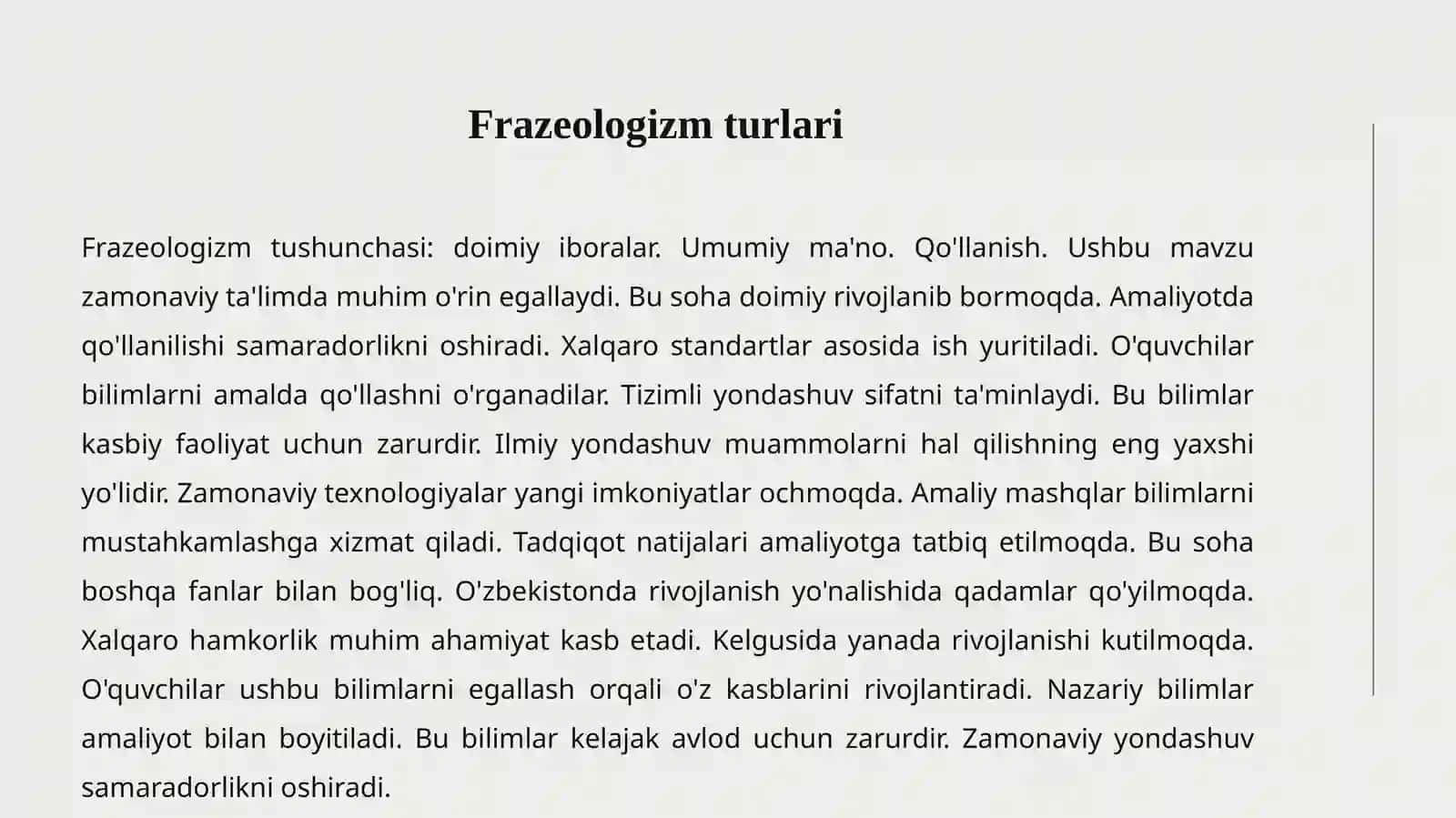 FRAZEOLOGIZMLAR 3