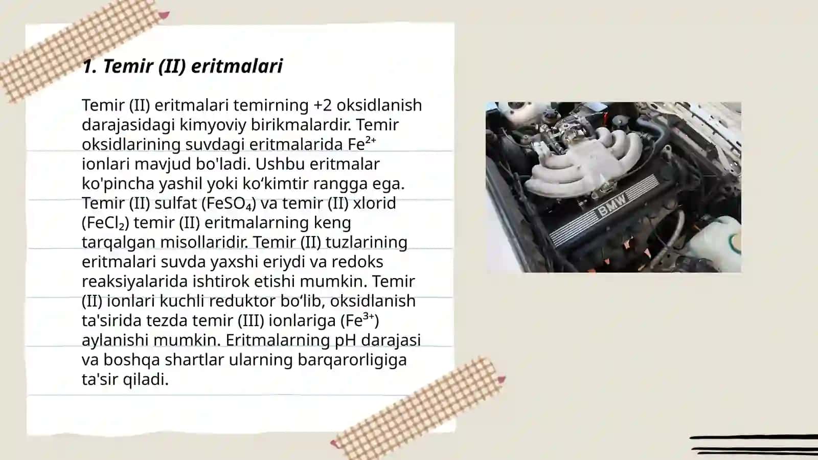 Temir (II) eritmalari 3