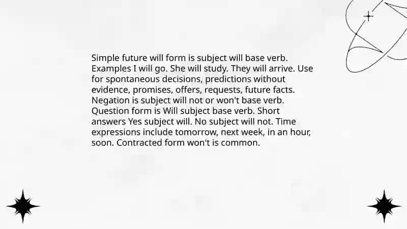 Future tense 3