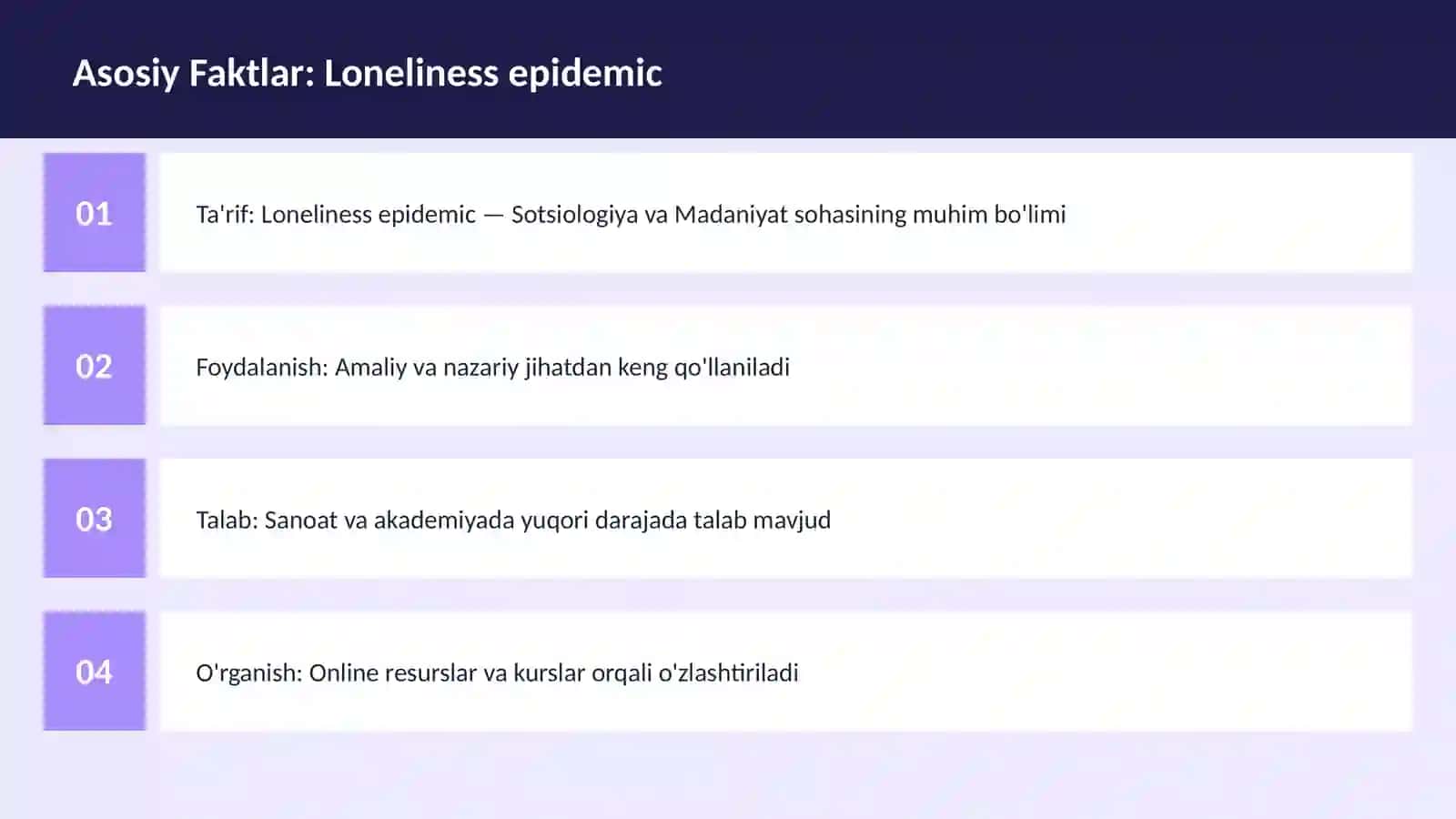 Loneliness epidemic 3