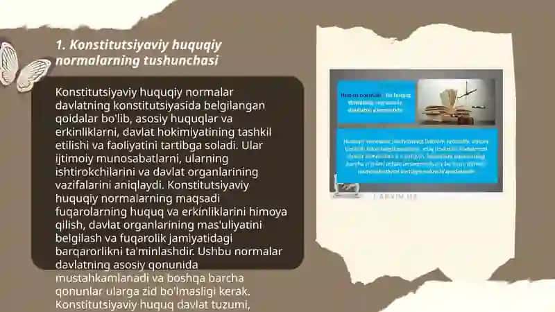 Kanistitutsiyaviy huquqiy normalar tuzilishi va turlari 3