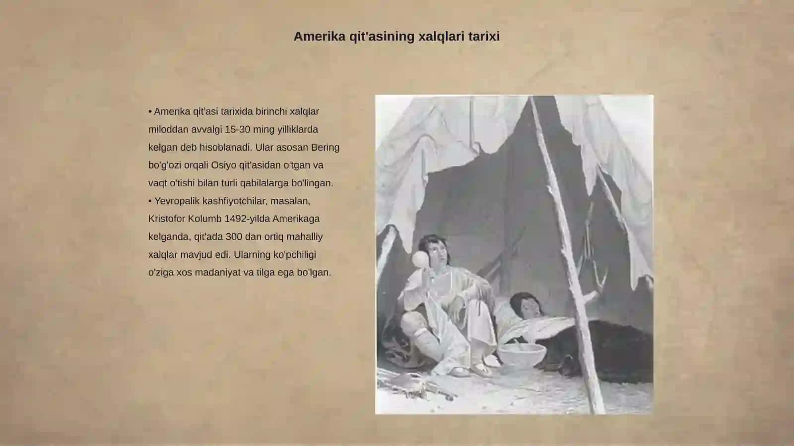 Amerika xalqlari 3