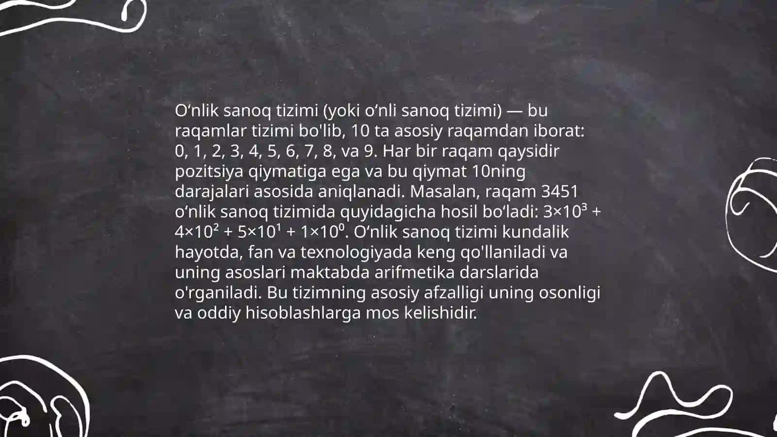 Oʻnlik yuzlik minglik va koʻp xonali sonlar kondesterida arifmetik amallarni oʻrgatish metodikasi 3