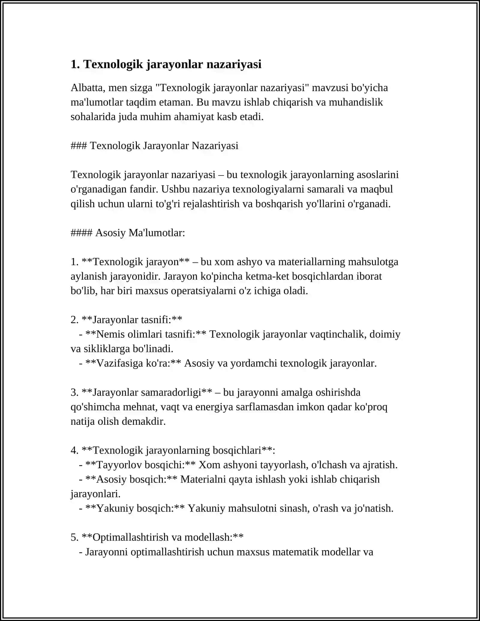 XUJAYRA MUHANDISLIGIDAGI TEXNOLOGIK JARAYONLAR 3