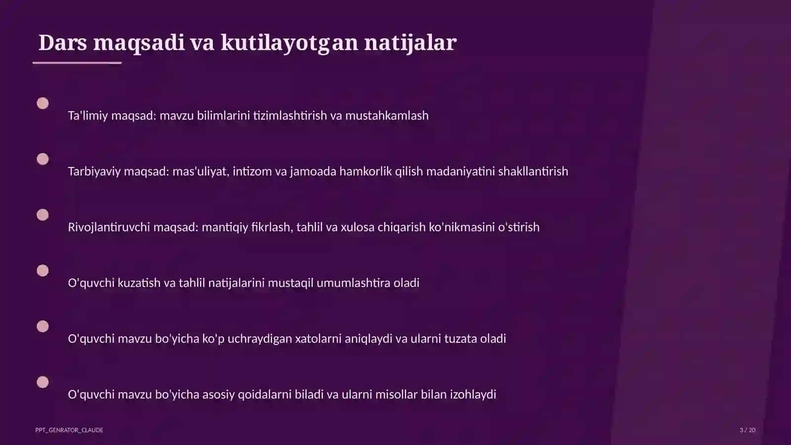 Sinf soati va tarbiyaviy tadbirlar 3