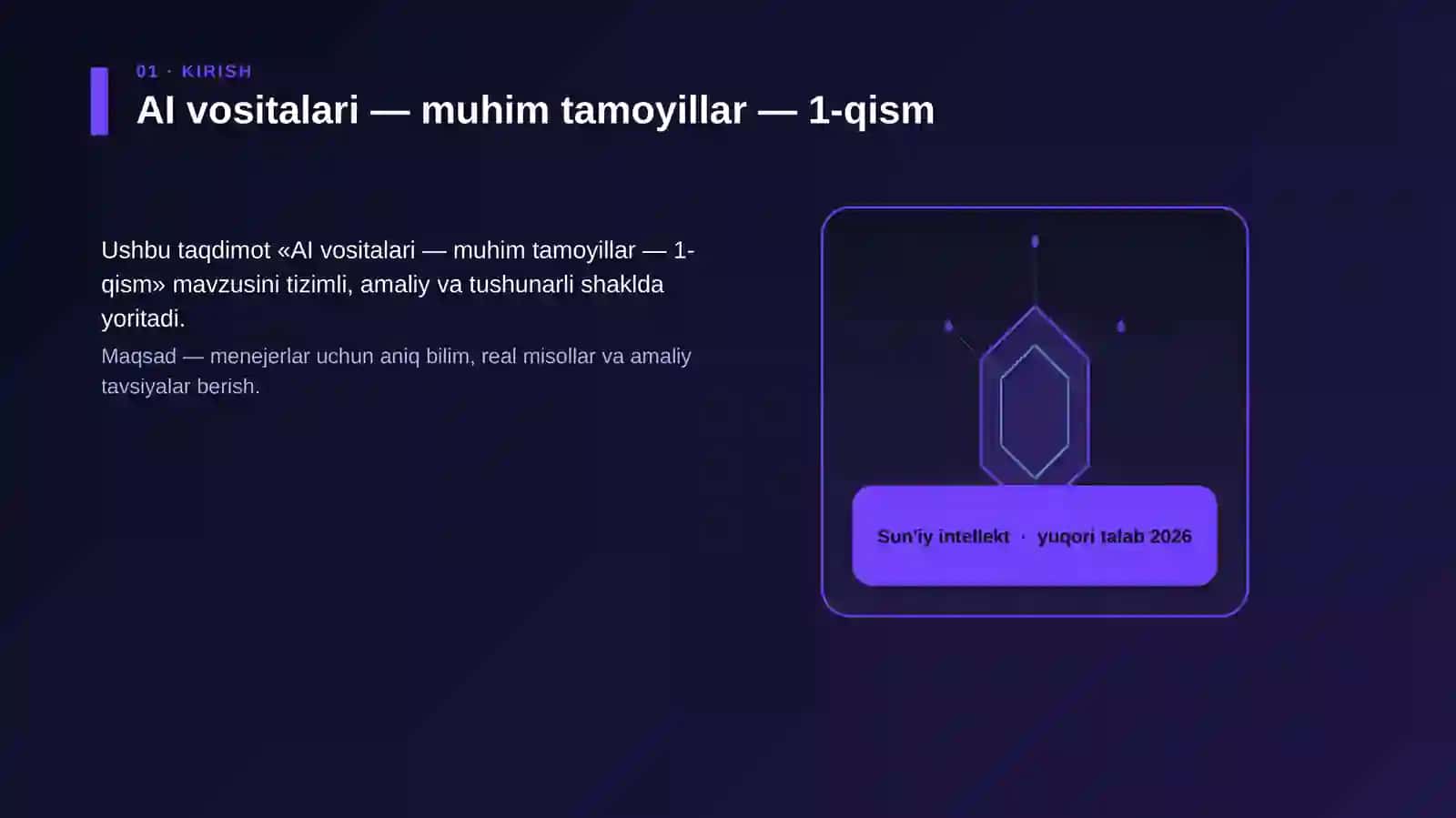 AI vositalari — muhim tamoyillar — 1-qism 3