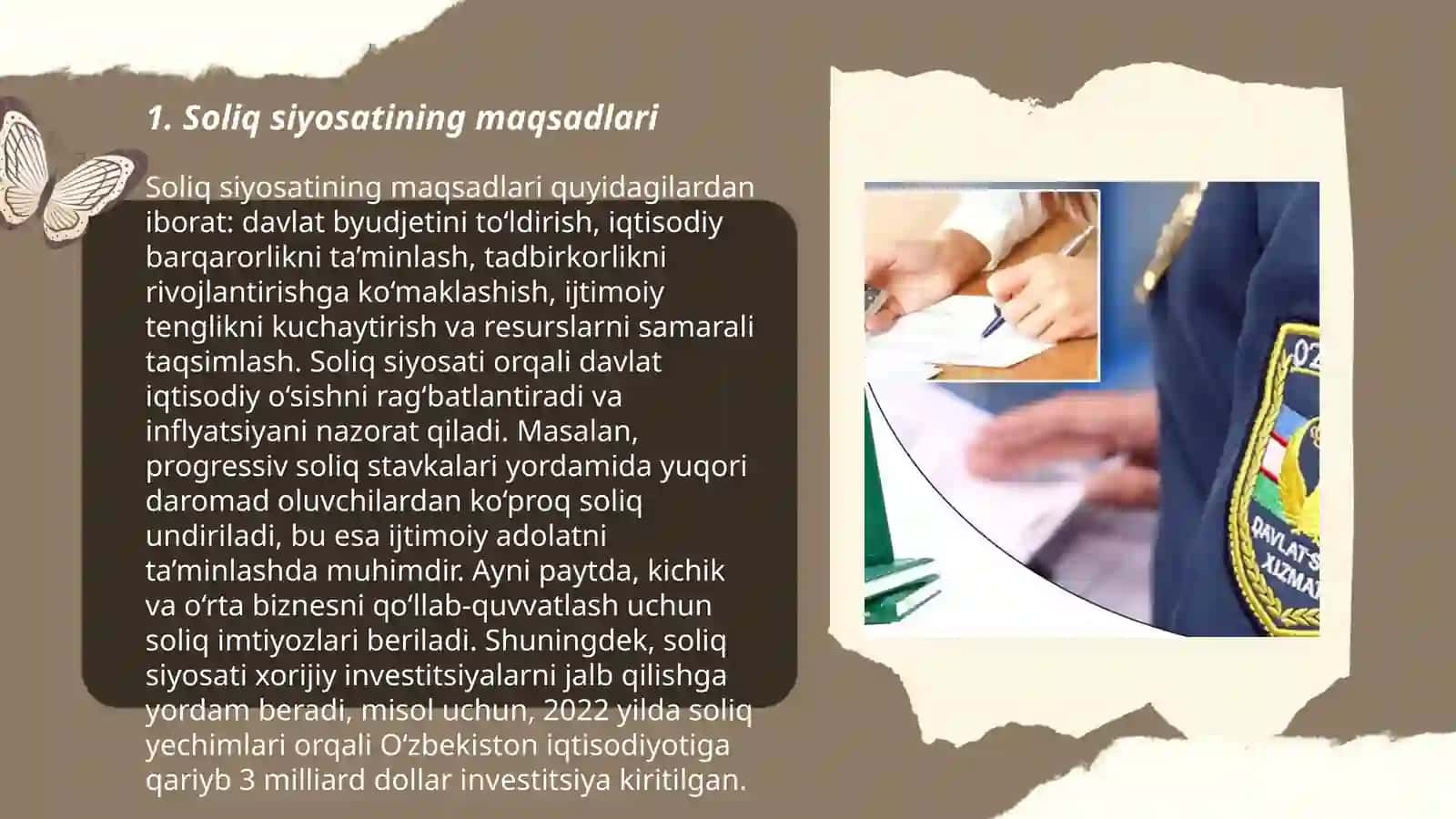 Soliq siyosati va uning asosiy yonalishlari 3