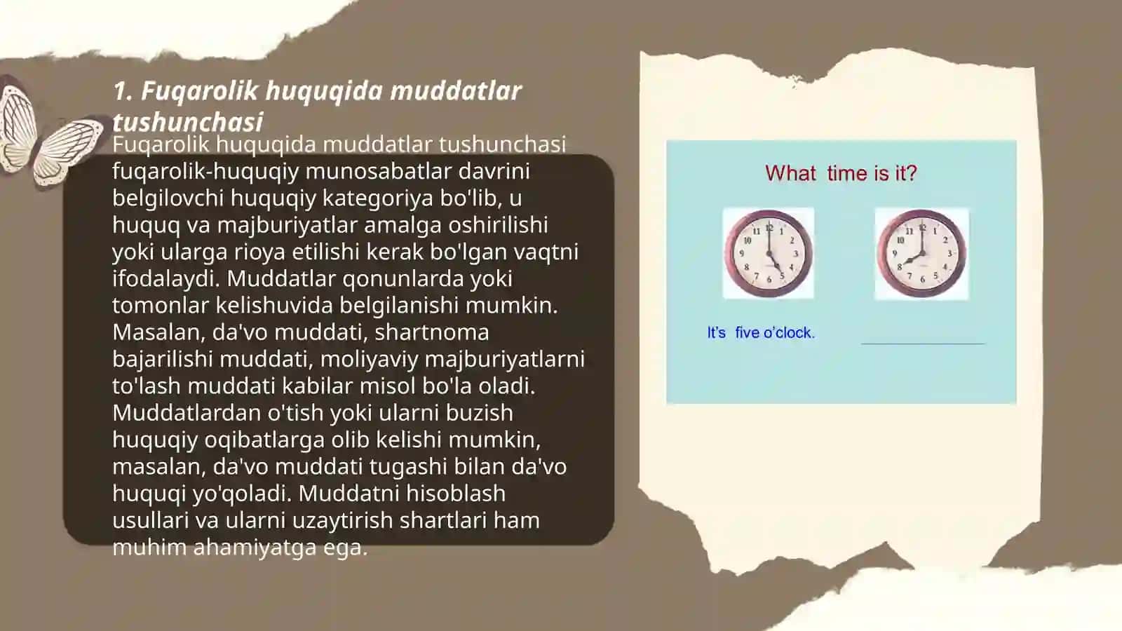 Fuqarolik huquqida muddatlar tushunchasi 3