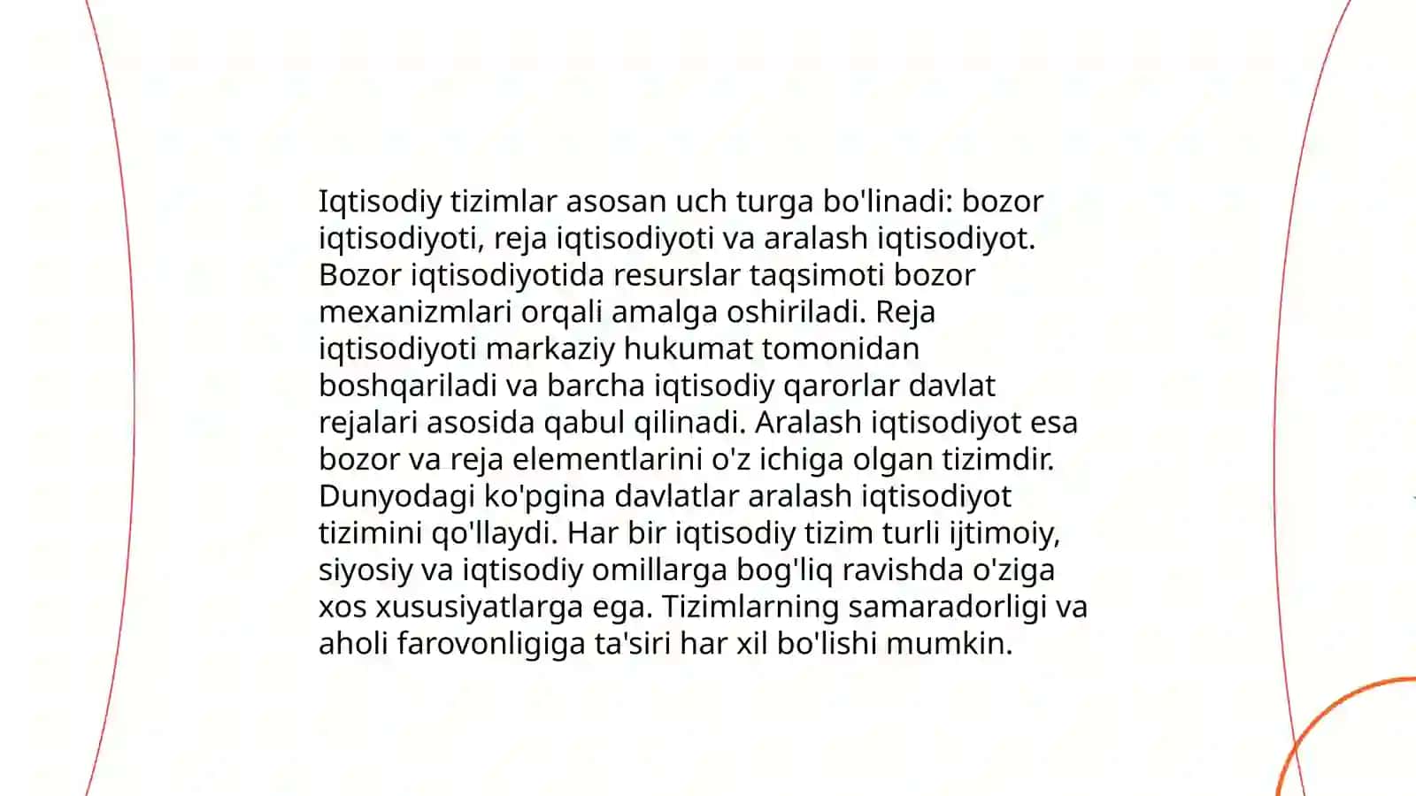 Iqtisodiy tizimlar Õzbekiston misolida 3