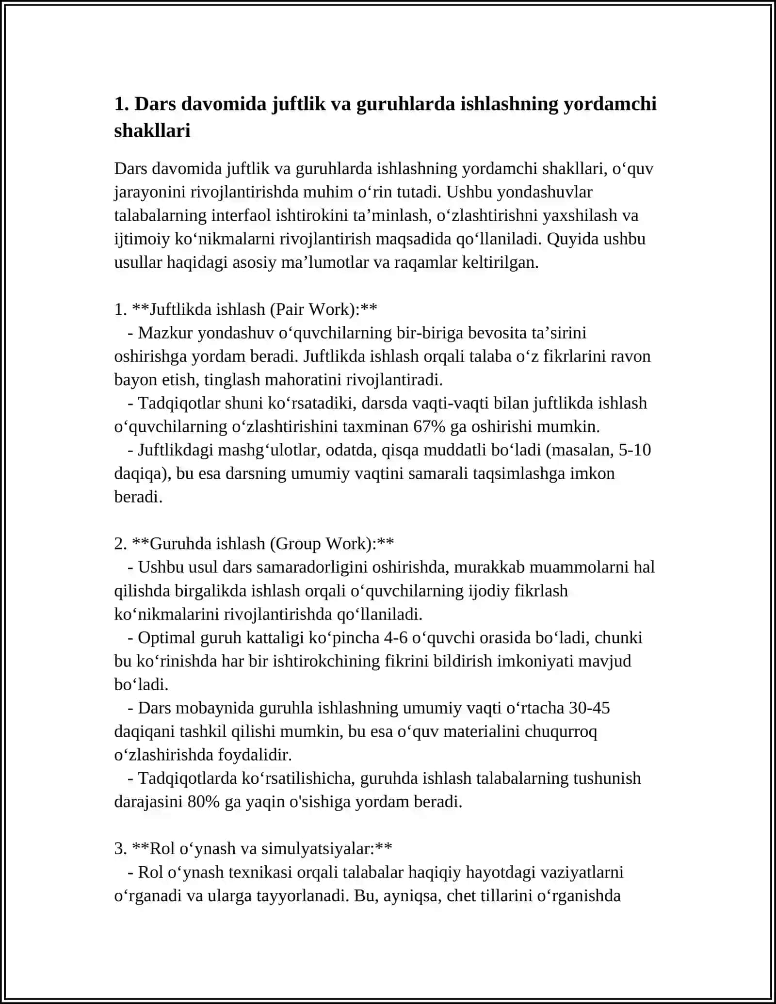 BOSHLANG'ICH TA'LIMDA TA'LIMNI TASHKIL ETISHNING YORDAMCHI SHAKLLARI 3