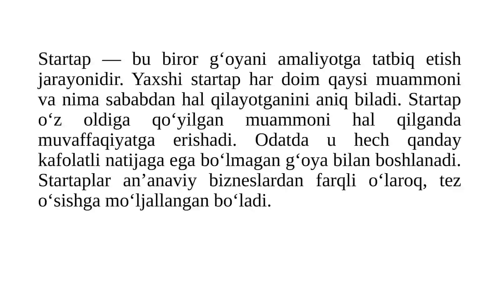 Startaplar uchun biznes inkubatsiya va akseleratsiya dasturlari 3