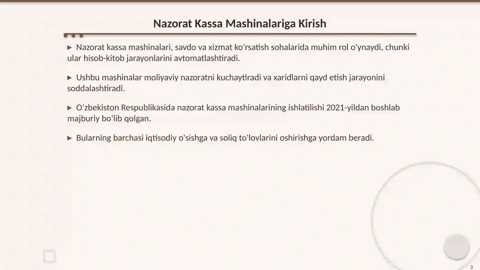 Nazorat Kassa Mashinalari: Turlari va Tuzilishi 3