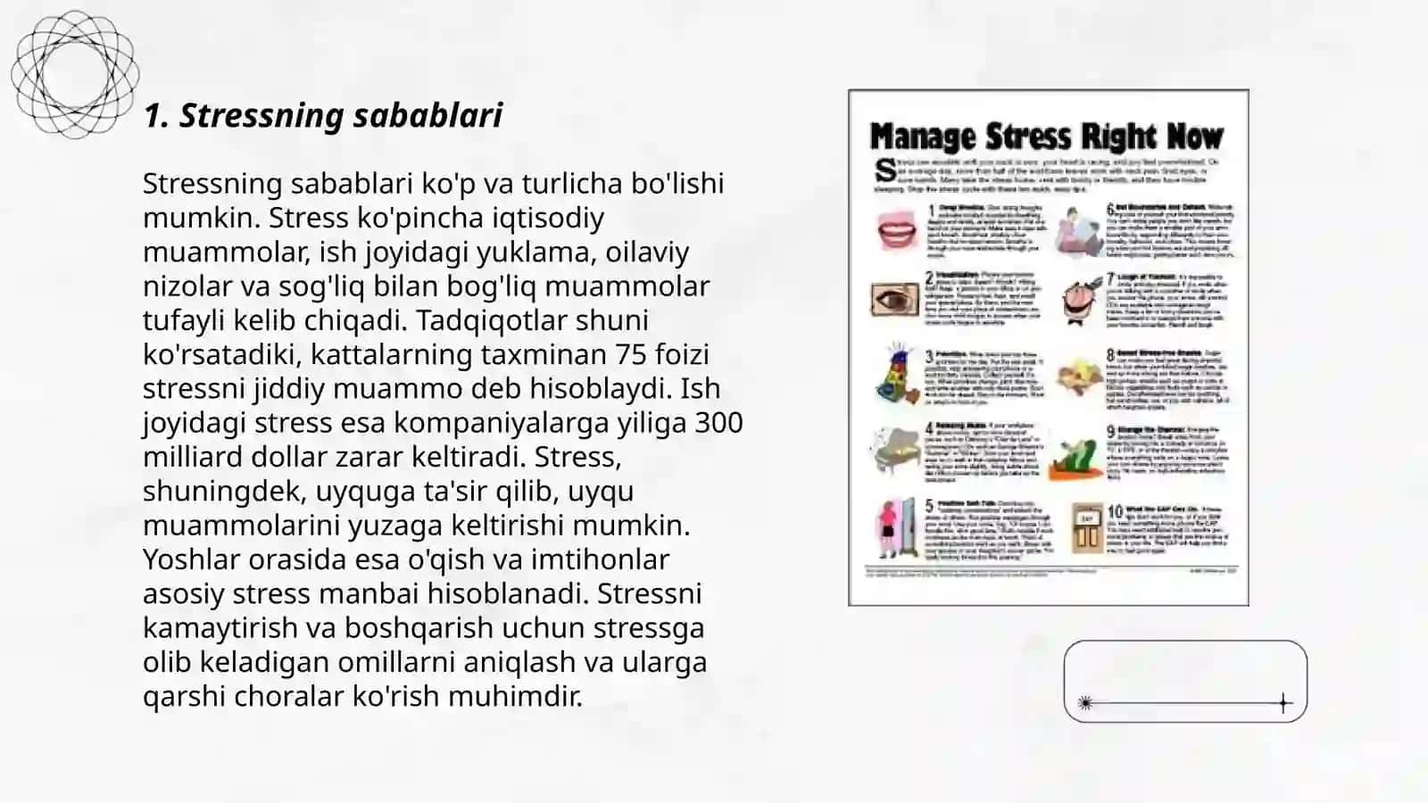 Stressning sabablari 3