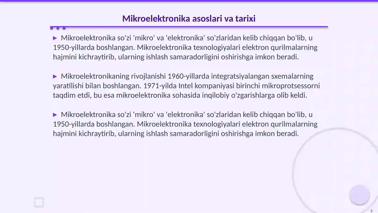 Mikroelektronika elementlari. Fotoelektron asboblar 3