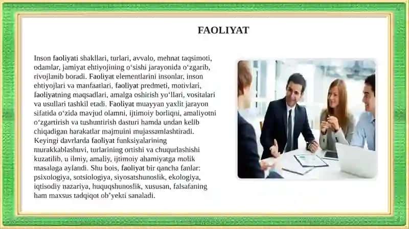 Faoliyat 3
