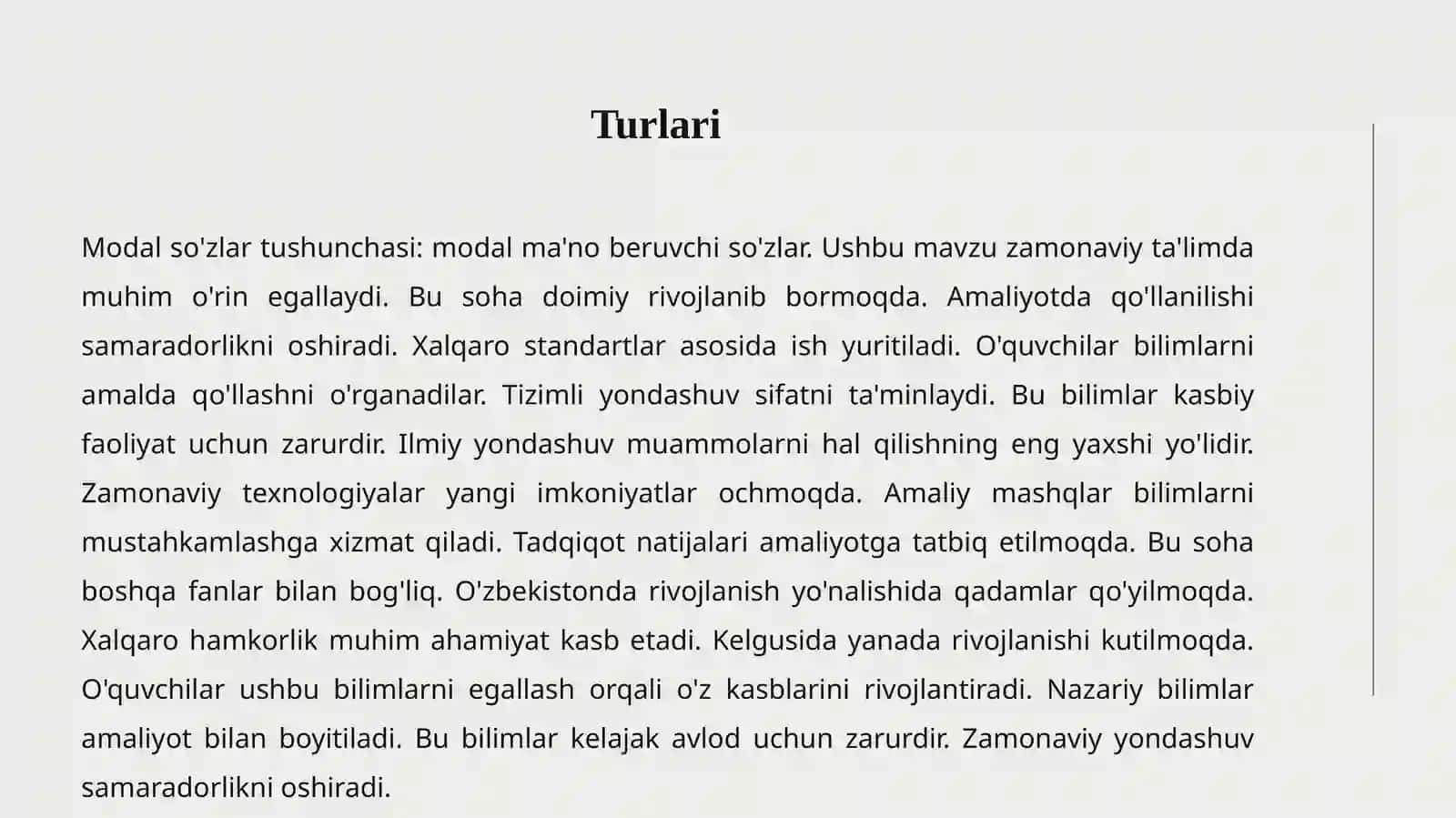 Modal So'zlar 3
