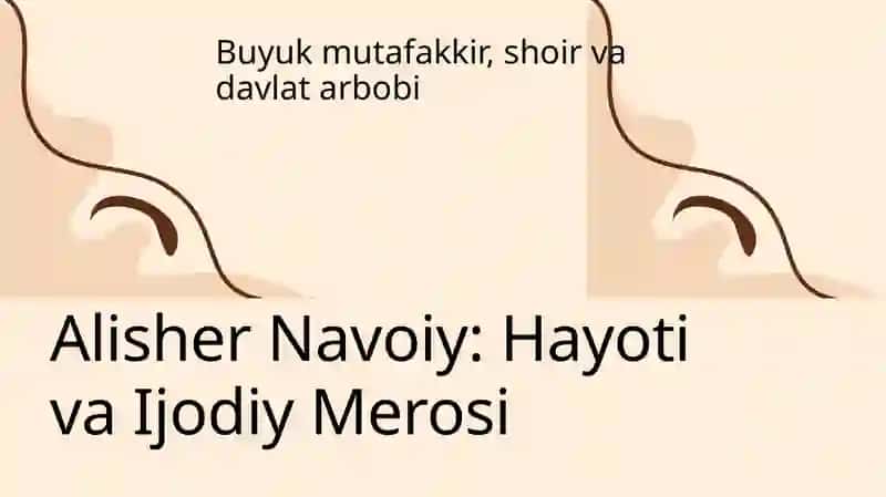 Alisher Navoiyning hayoti va ijodi 3