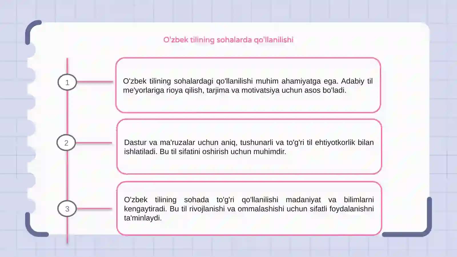 O'zbek tilining sohada qo'llanilishi 3