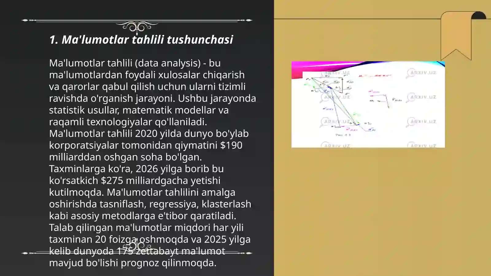 Ma'lumotlar intellektual tahlili tushunchasi 3