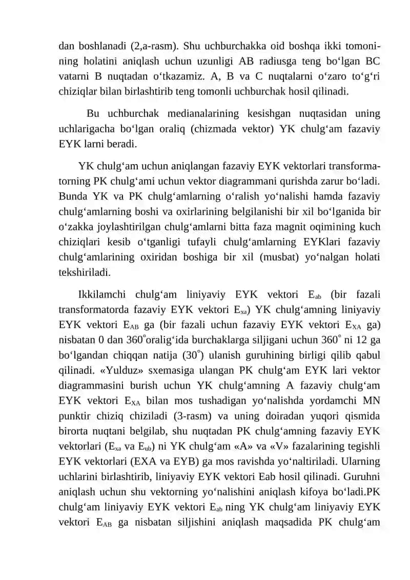 Transformatorlarning parallel ishlashi 3