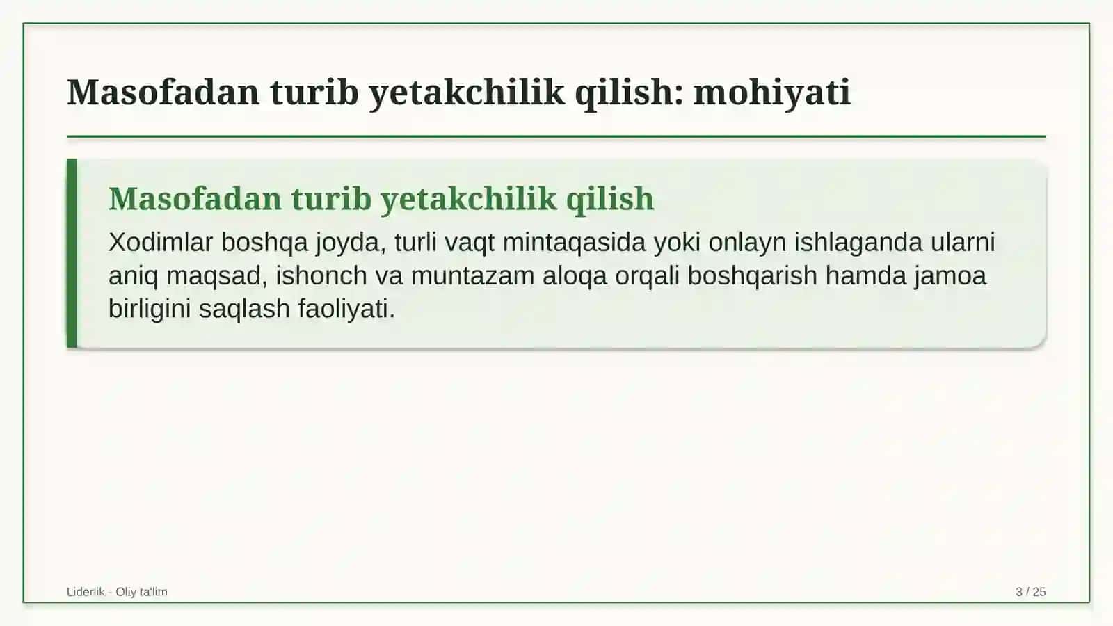 tog' ekotizimlarida masofadan turib yetakchilik qilish 9163 3