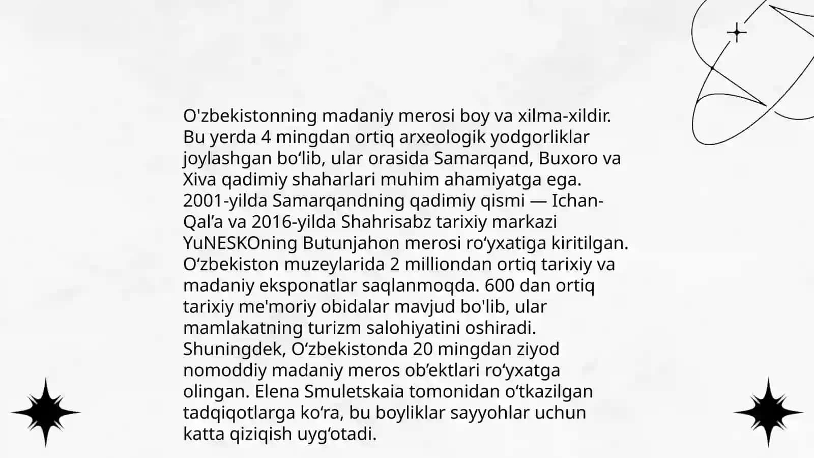 O'zbekistonda turizm rivojlanishi 3