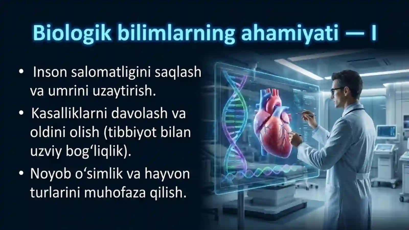 Biologiya fan sifatida 3
