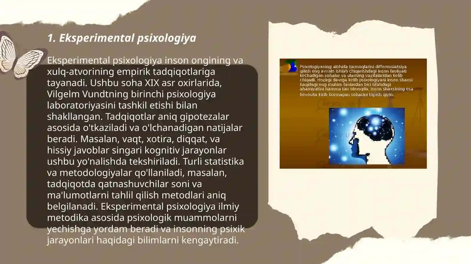 Psixologiyaning tadqiqot metodlari va tarmoqlari 3