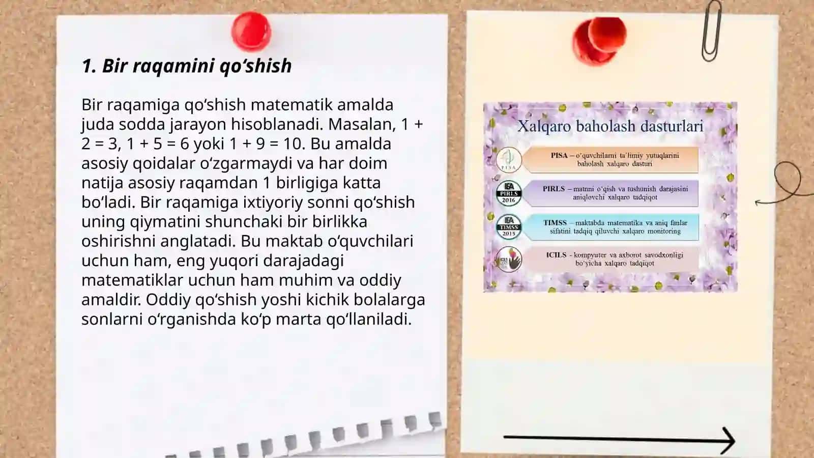 Bir raqamini qo‘shish 3