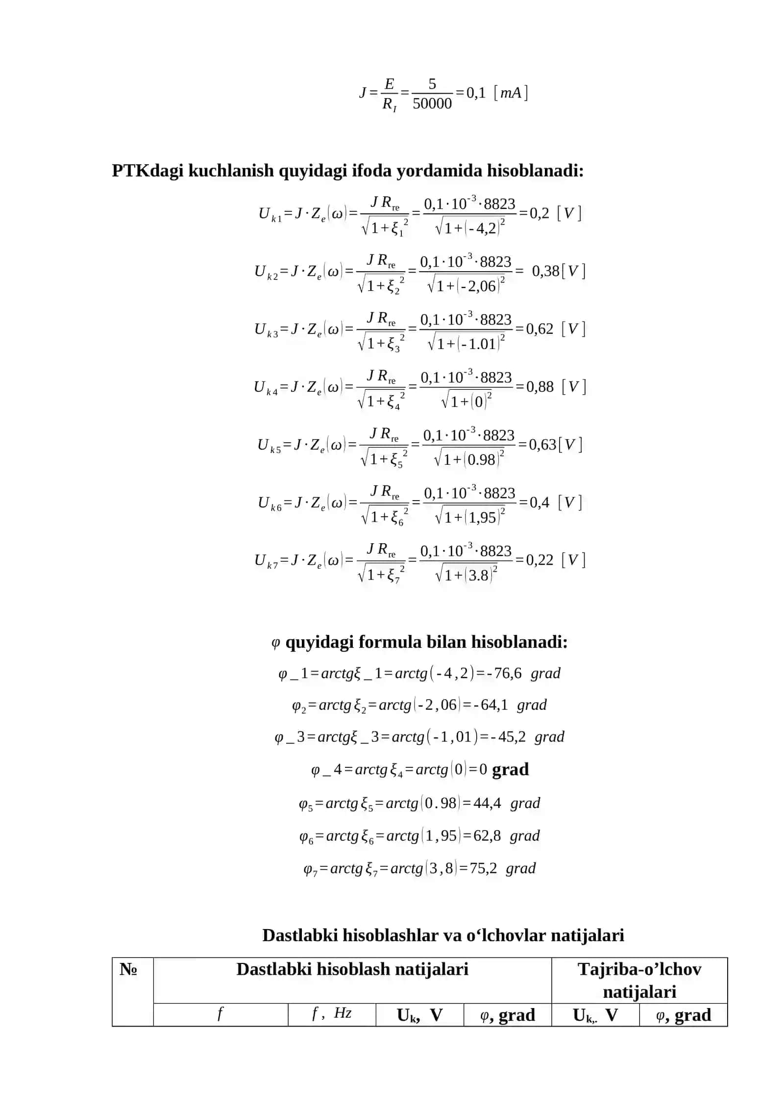 Parallel tebranish konturini tadqiq etish (Labaratoriya ishi) 3