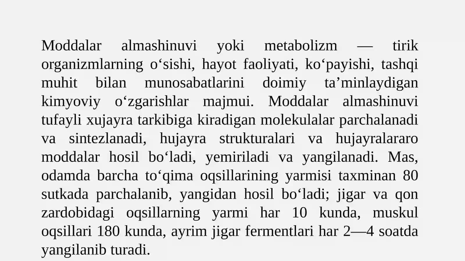 Moddalar alimashinuvi 3